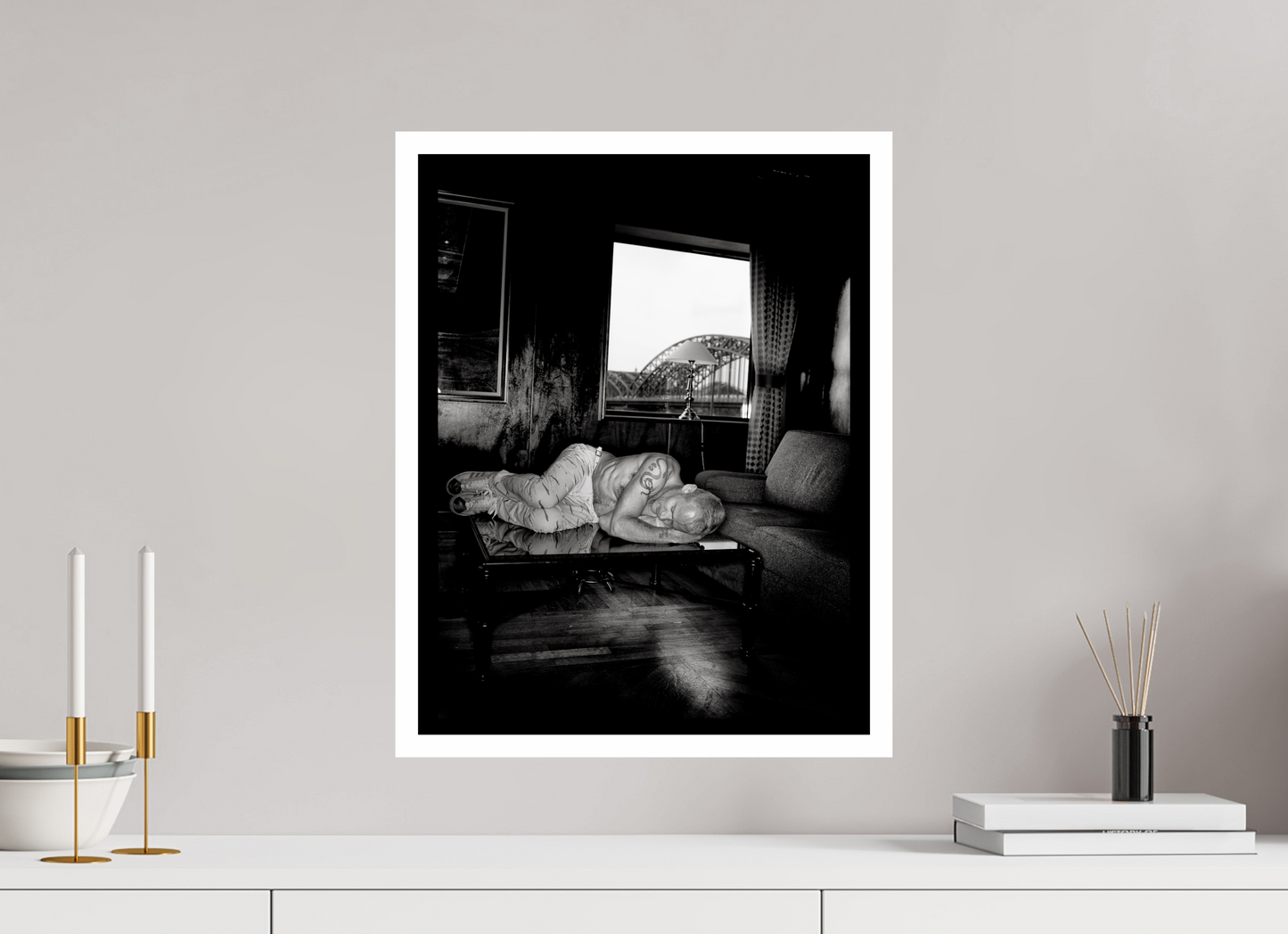 40 x 51,4 cm, Fine Art Print Flea - Red Hot Chili Peppers 01