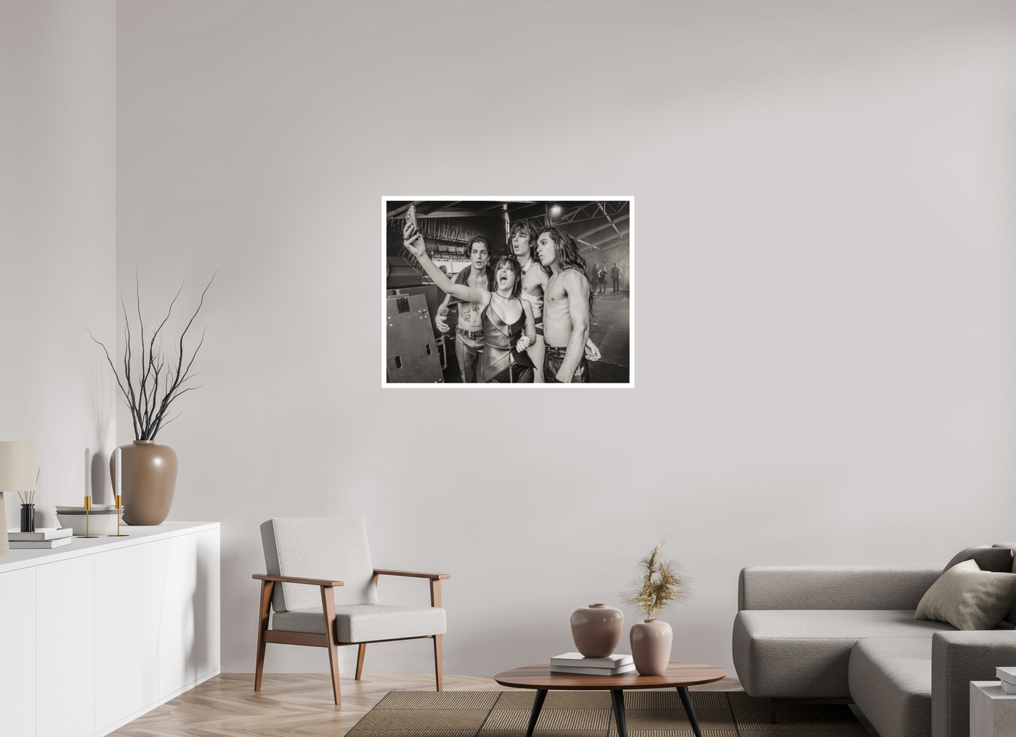 100 x 75 cm, Fine Art Print Måneskin 01