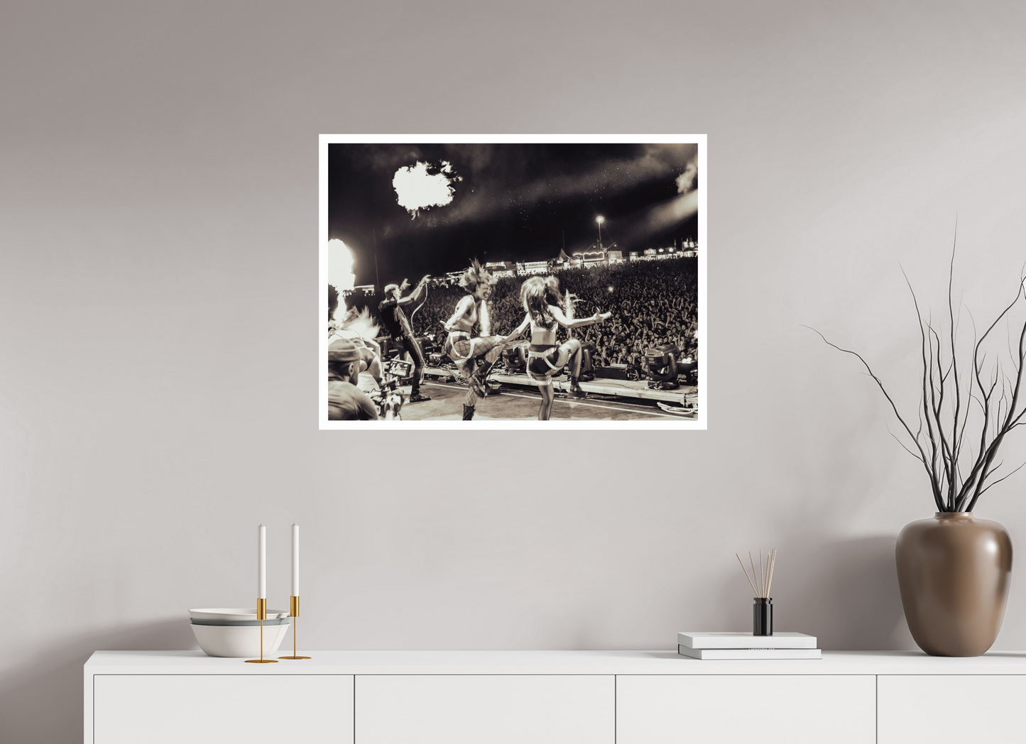 80 x 60 cm, Fine Art Print Scooter Live 02