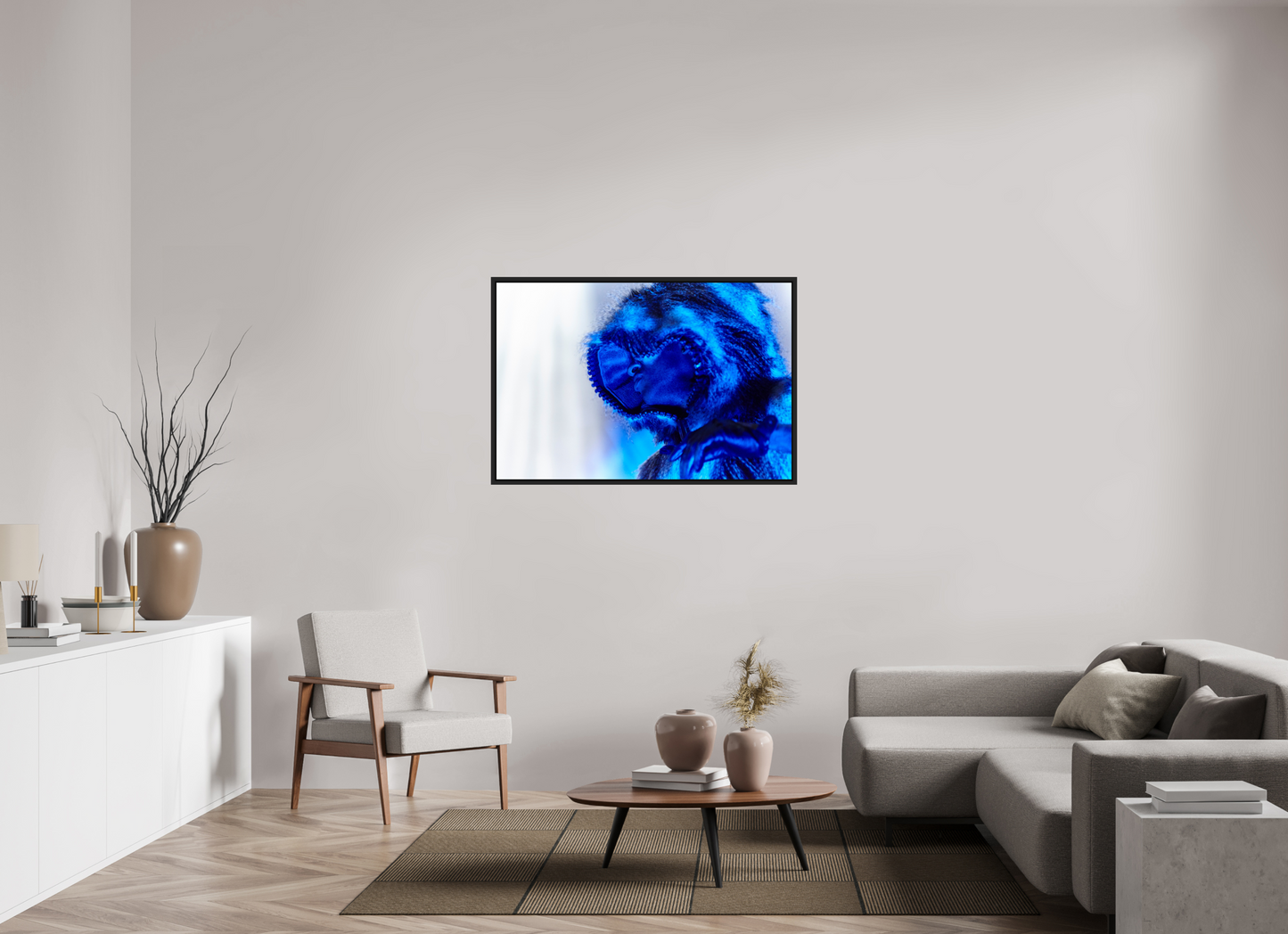 120 x 80 cm, Floater Frame | Black Matte Prodigy 01