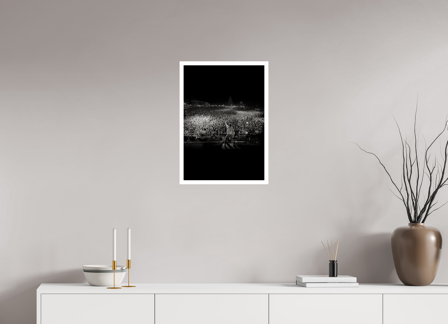 40 x 57,1 cm, Fine Art Print Linkin Park Live 01