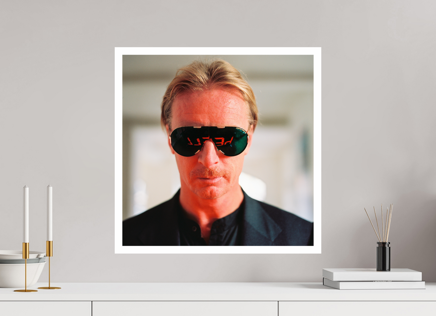 50 x 50 cm, Fine Art Print DJ Hell 01