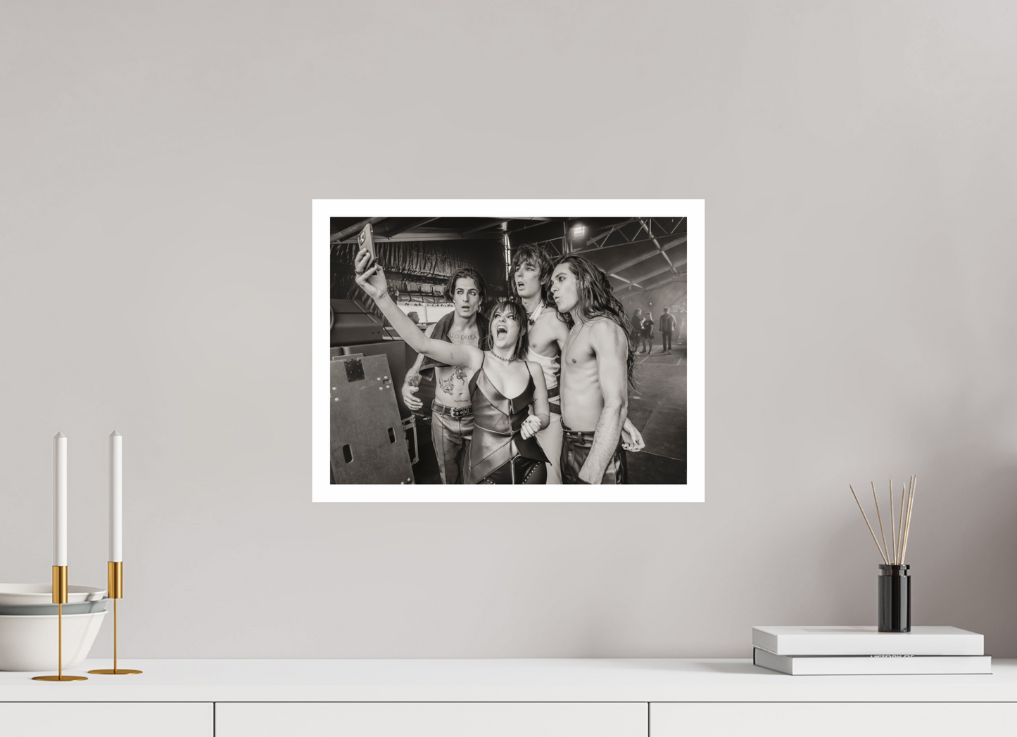 40 x 30 cm, Fine Art Print Måneskin 01