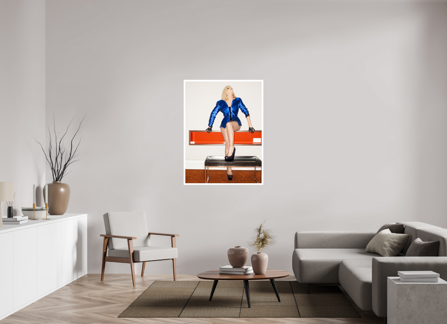 90 x 120 cm, Fine Art Print Lady Gaga 08