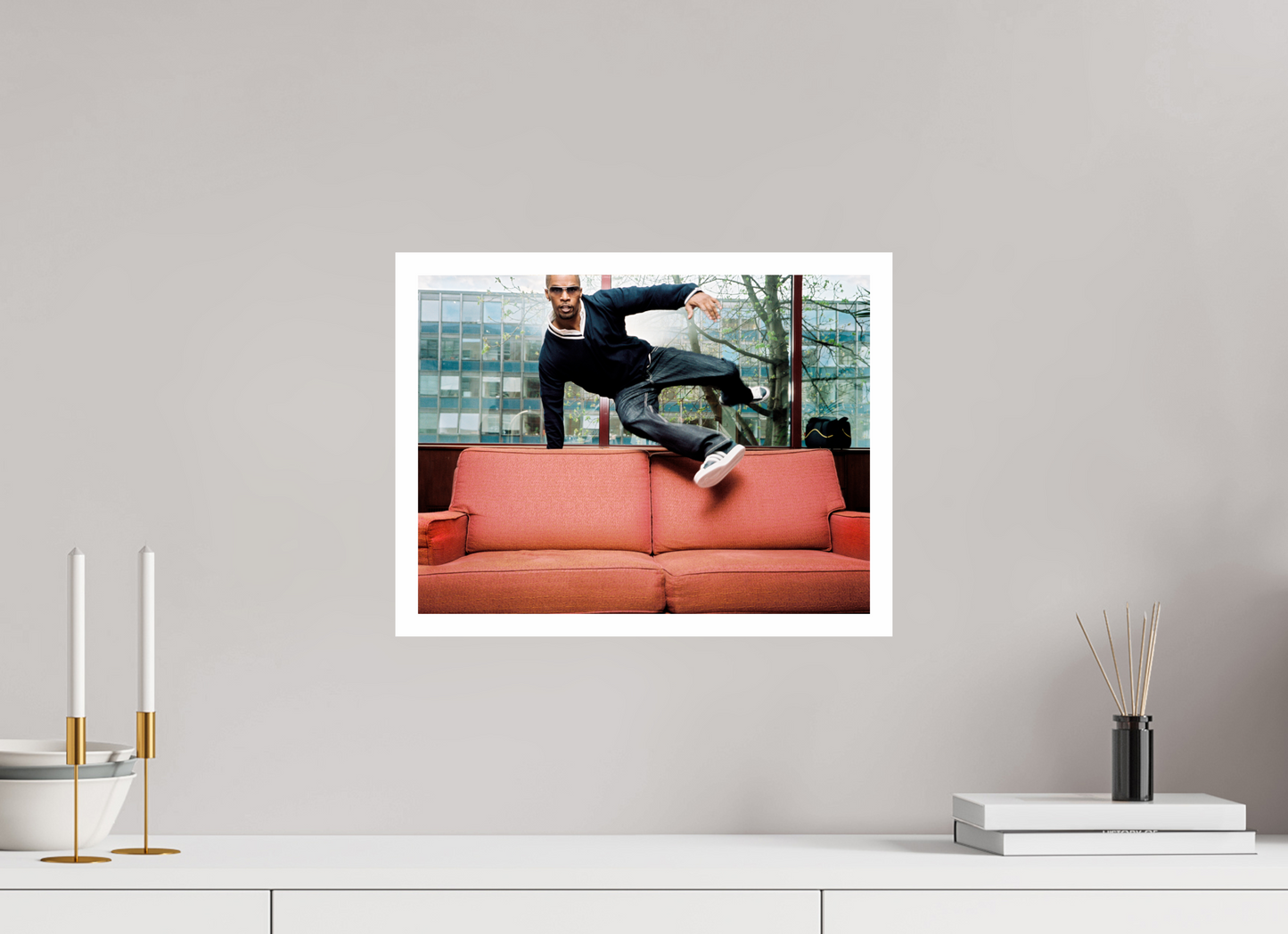 40 x 30 cm, Fine Art Print Jamie Foxx 02