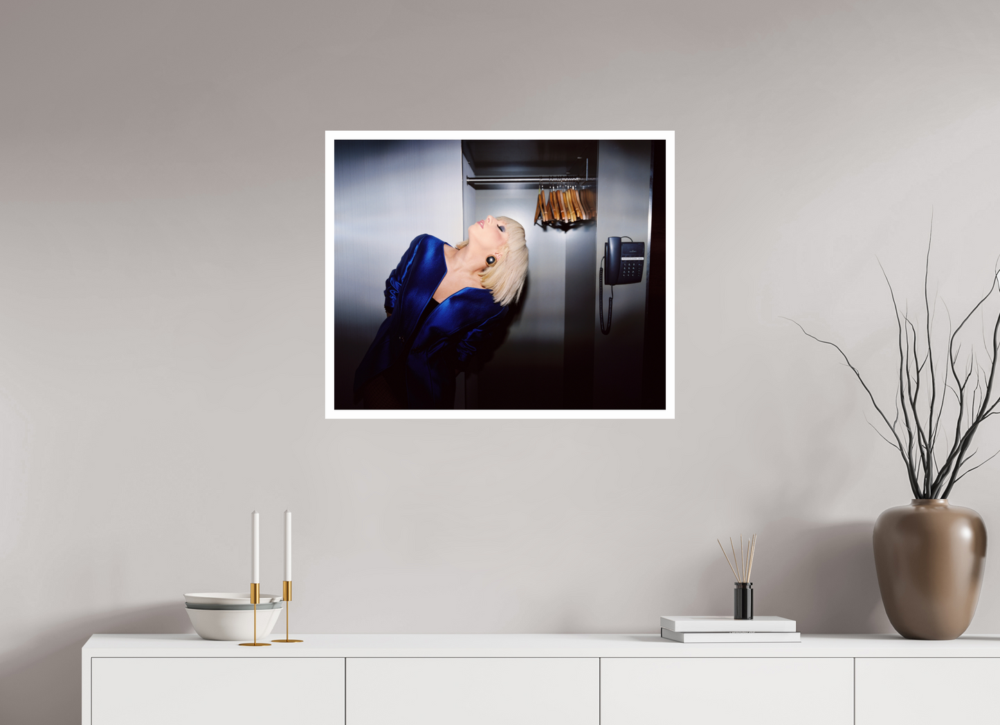 73,6 x 60 cm, Fine Art Print Lady Gaga 03