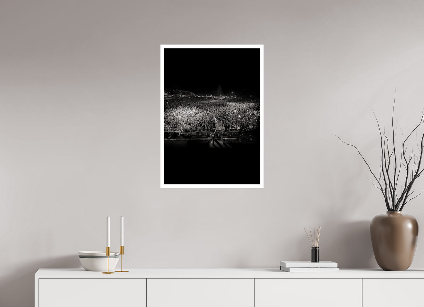50 x 71,3 cm, Fine Art Print Linkin Park Live 01