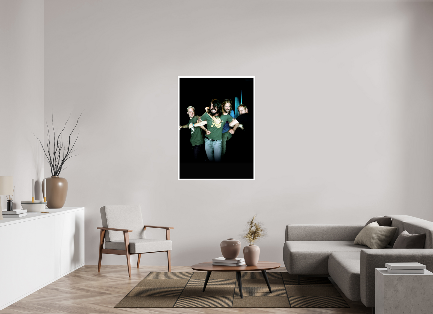 90 x 122,8 cm, Fine Art Print Dave Grohl - Foo Fighters 02