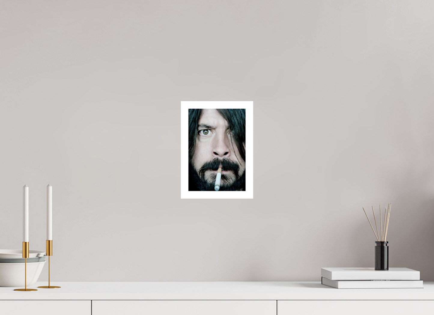 15 x 21,6 cm, Fine Art Print Dave Grohl - Foo Fighters 01