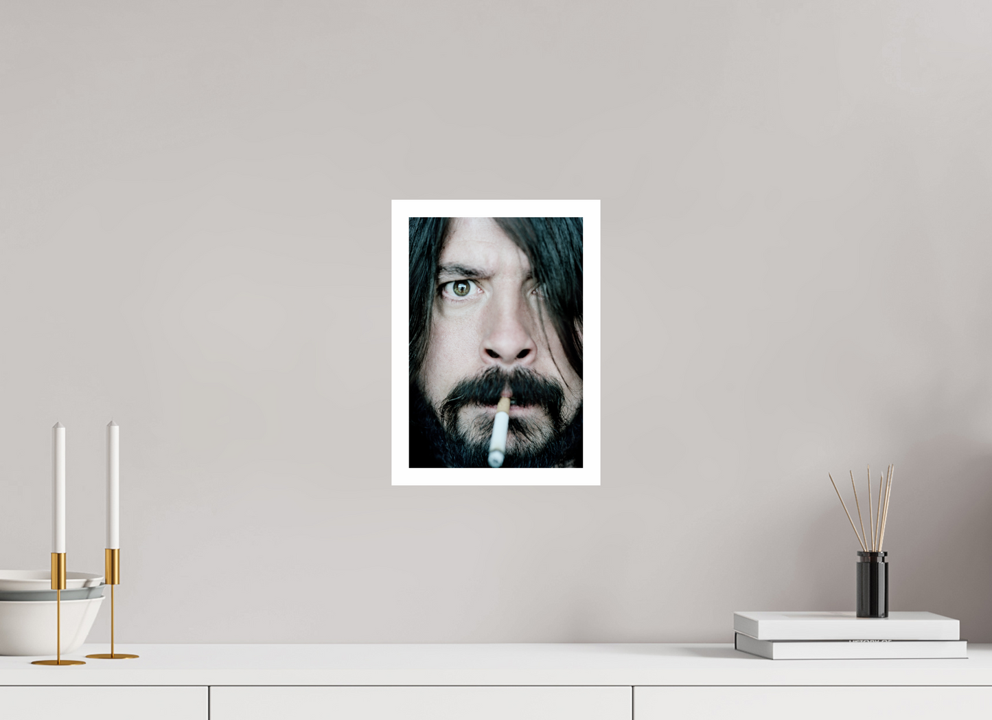 20 x 28,8 cm, Fine Art Print Dave Grohl - Foo Fighters 01