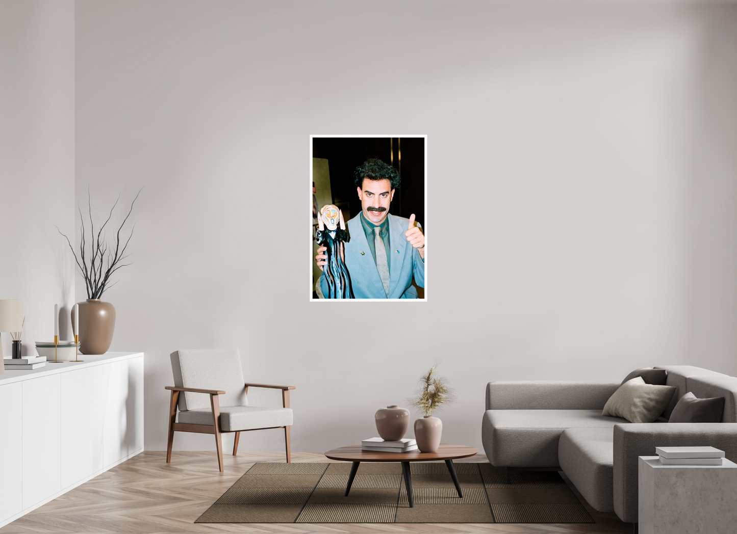 80 x 115,4 cm, Fine Art Print Sacha Baron Cohen 01
