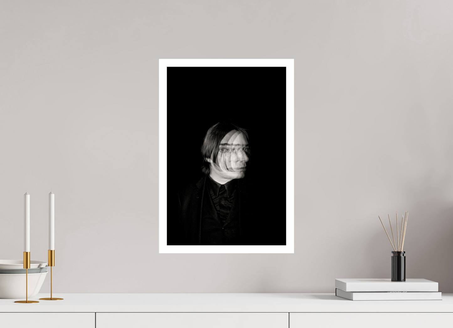 30 x 45 cm, Fine Art Print Blixa Bargeld 01