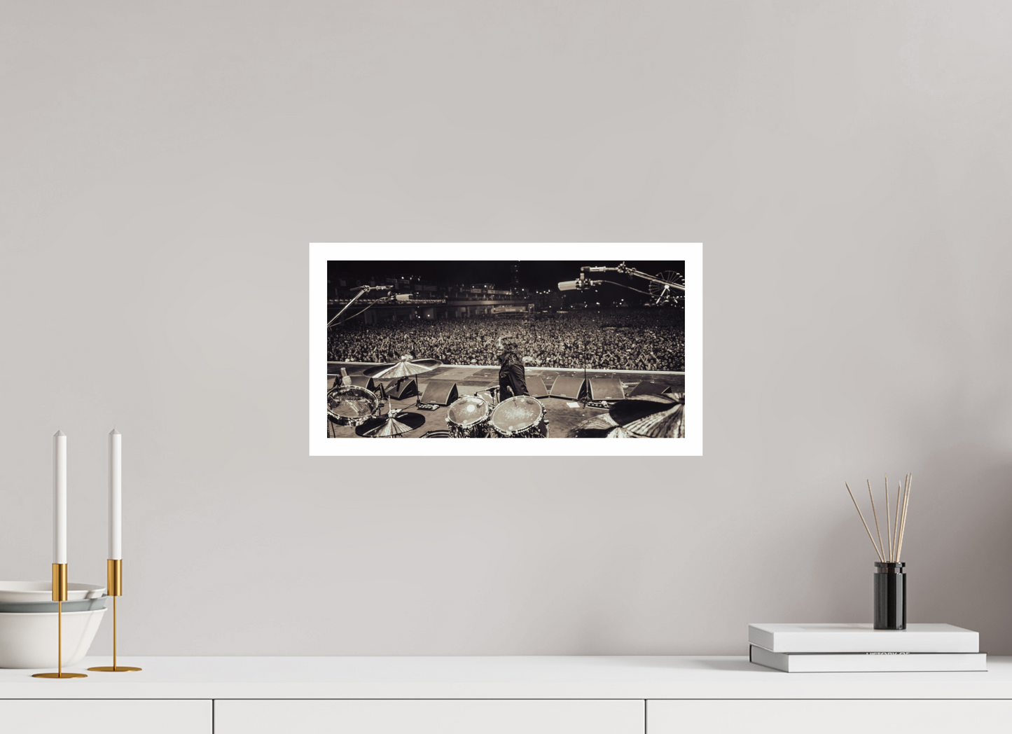 40,3 x 20 cm, Fine Art Print Dave Grohl - Foo Fighters Live 11