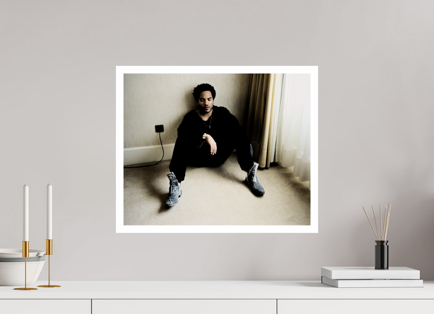 49,1 x 40 cm, Fine Art Print Lenny Kravitz 07