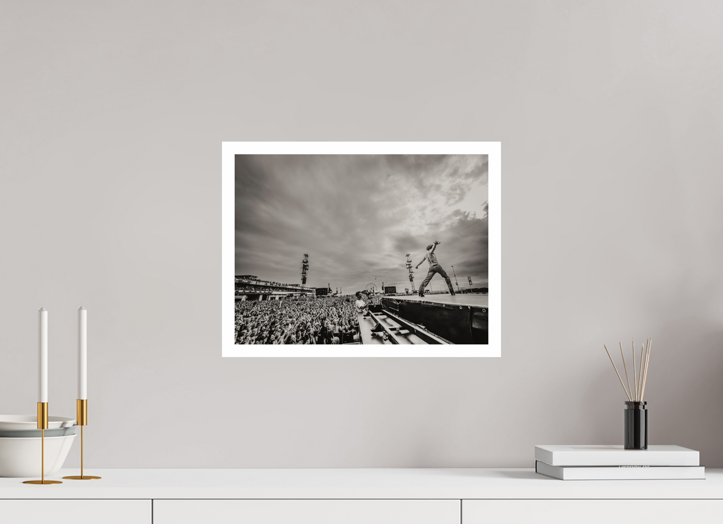 40 x 30 cm, Fine Art Print Måneskin Live 02
