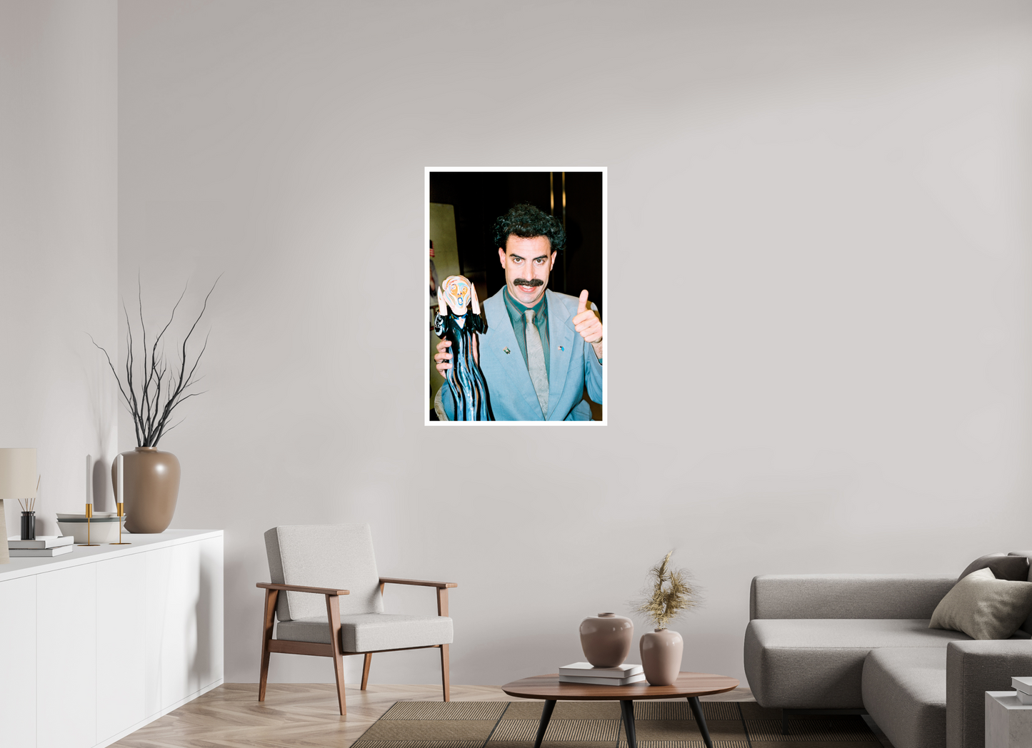 70 x 101 cm, Fine Art Print Sacha Baron Cohen 01