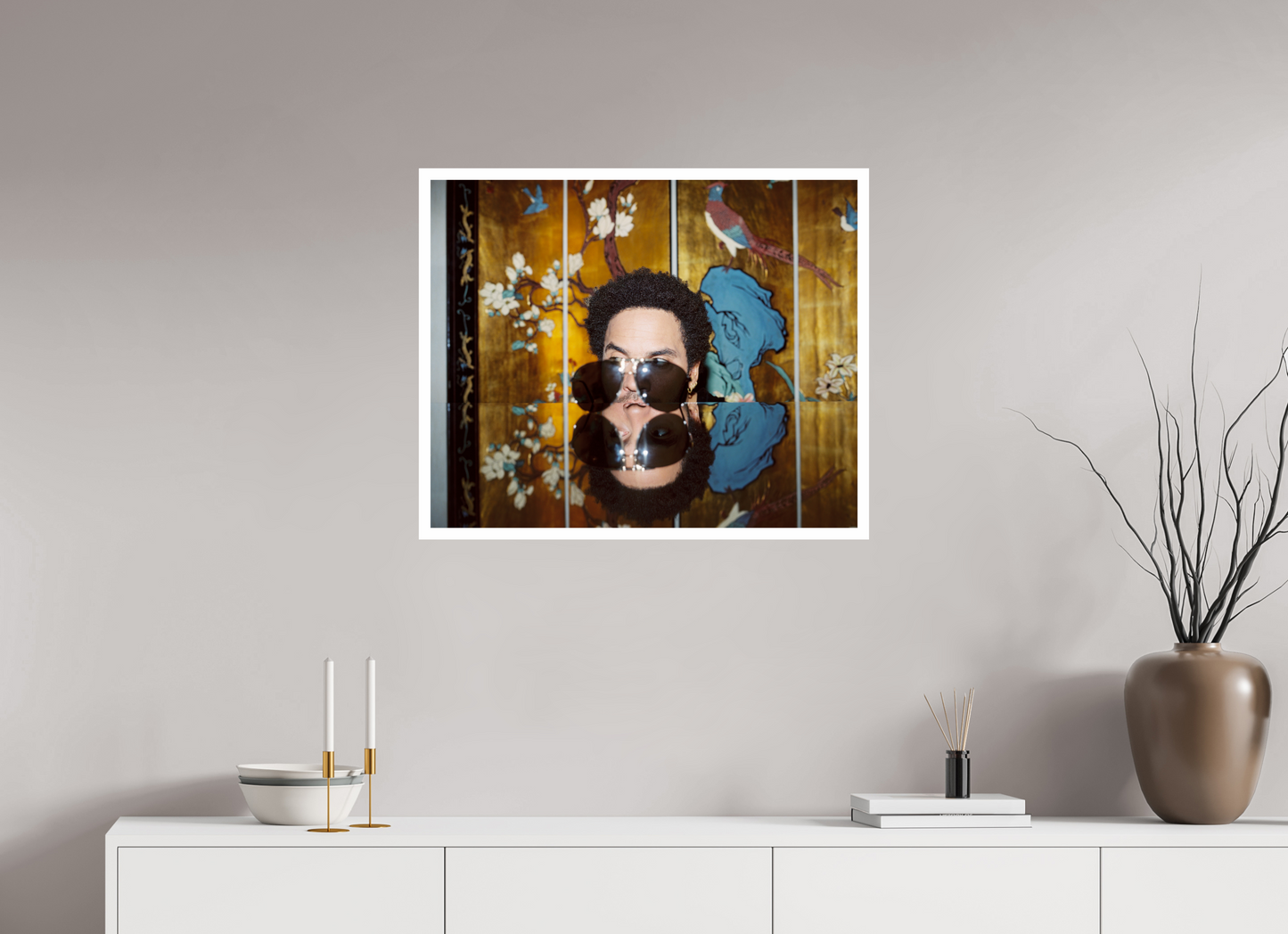 73,6 x 60 cm, Fine Art Print Lenny Kravitz 05
