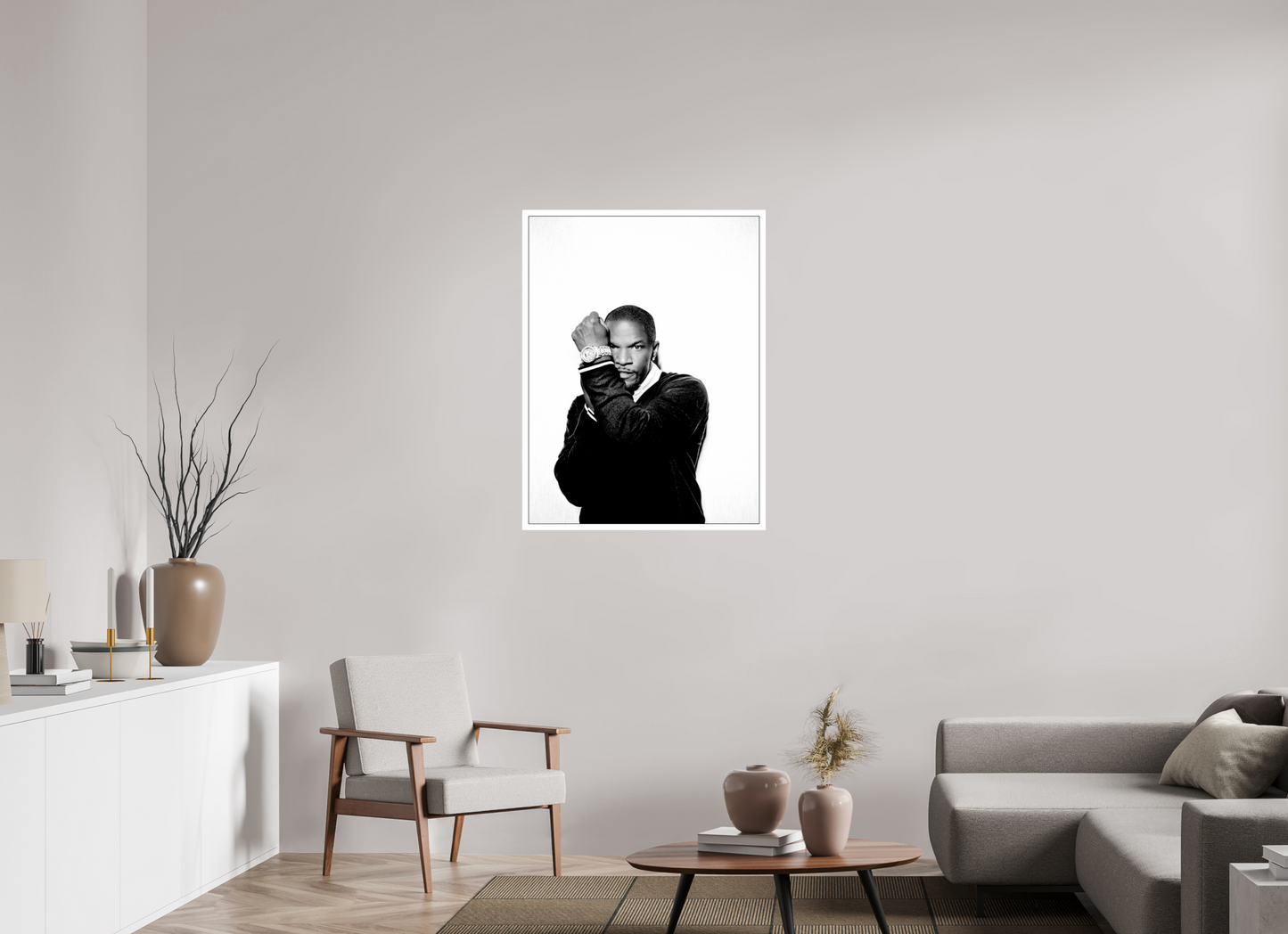 75 x 100 cm, Fine Art Print Jamie Foxx 04