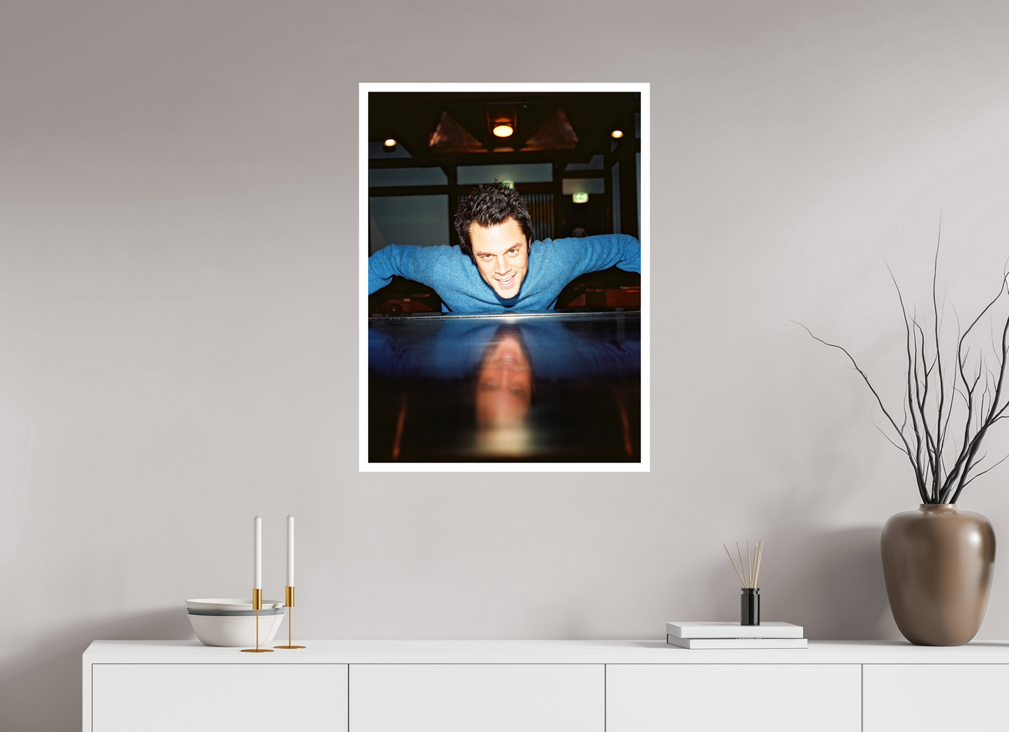 60 x 81,6 cm, Fine Art Print Johnny Knoxville - Jackass 04