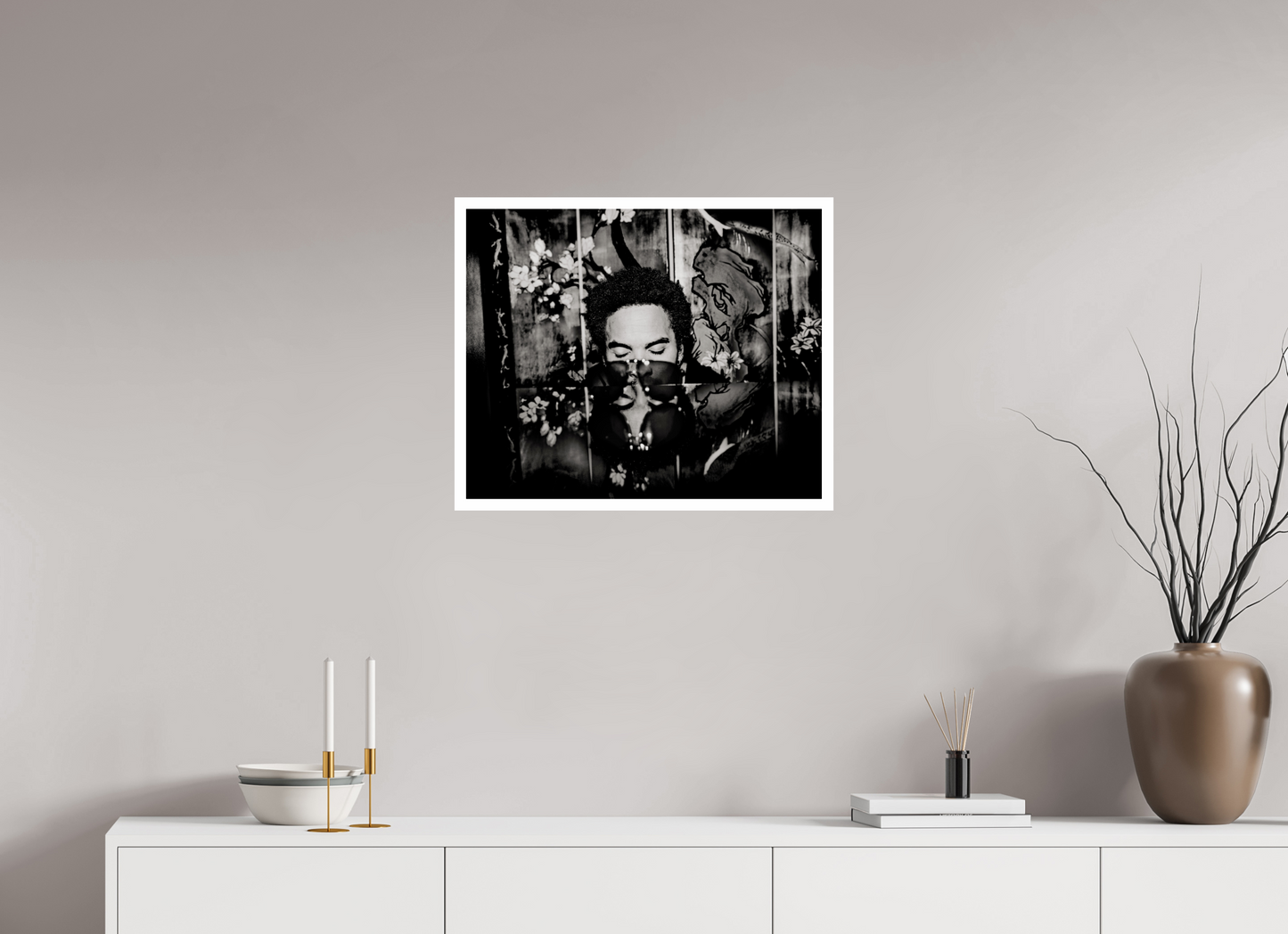 61,3 x 50 cm, Fine Art Print Lenny Kravitz 01