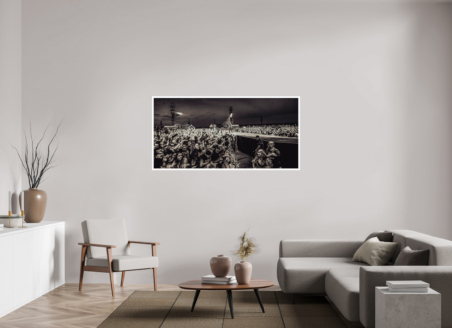 164,3 x 80 cm, Fine Art Print Dave Grohl - Foo Fighters Live 06