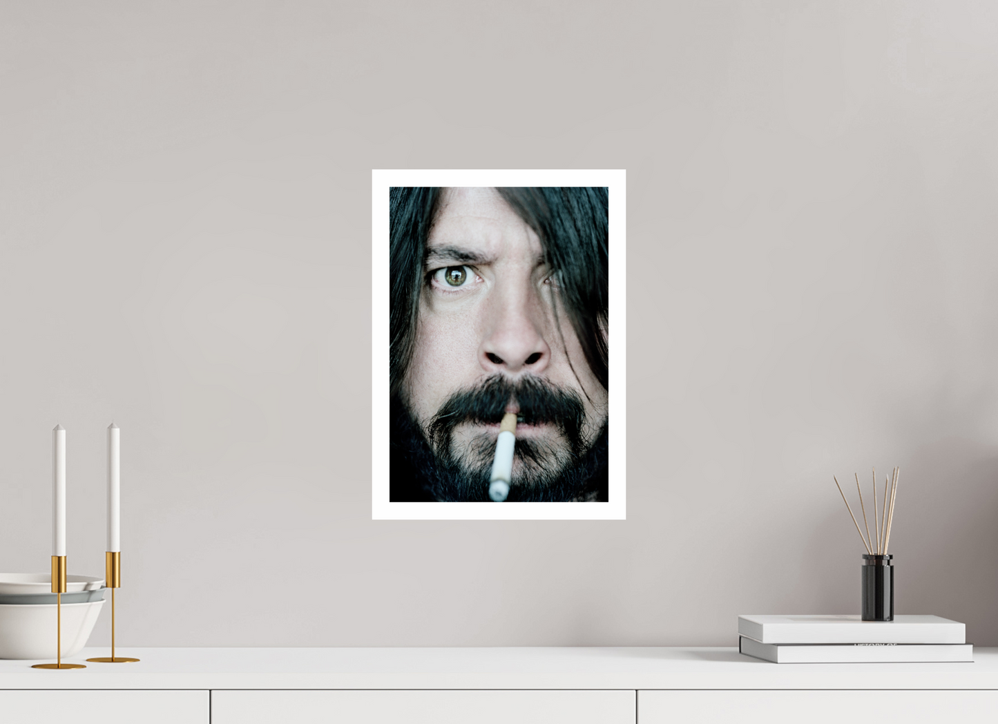 25 x 36 cm, Fine Art Print Dave Grohl - Foo Fighters 01