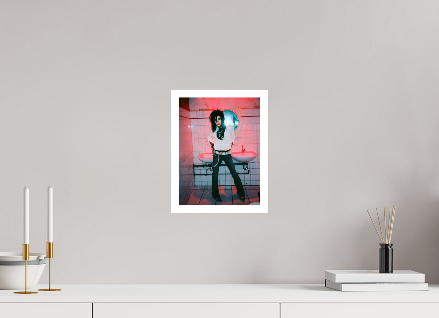 21 x 28 cm, Fine Art Print Bill Kaulitz - Tokio Hotel 02