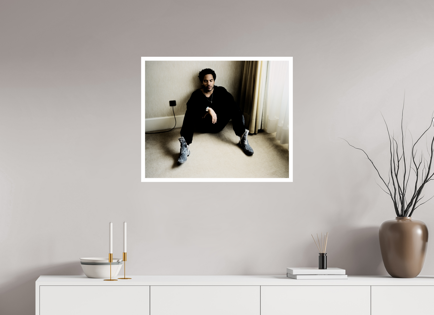 73,6 x 60 cm, Fine Art Print Lenny Kravitz 07