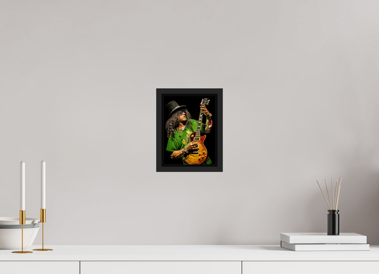15 x 20 cm, Floater Frame | Black Matte Slash 11