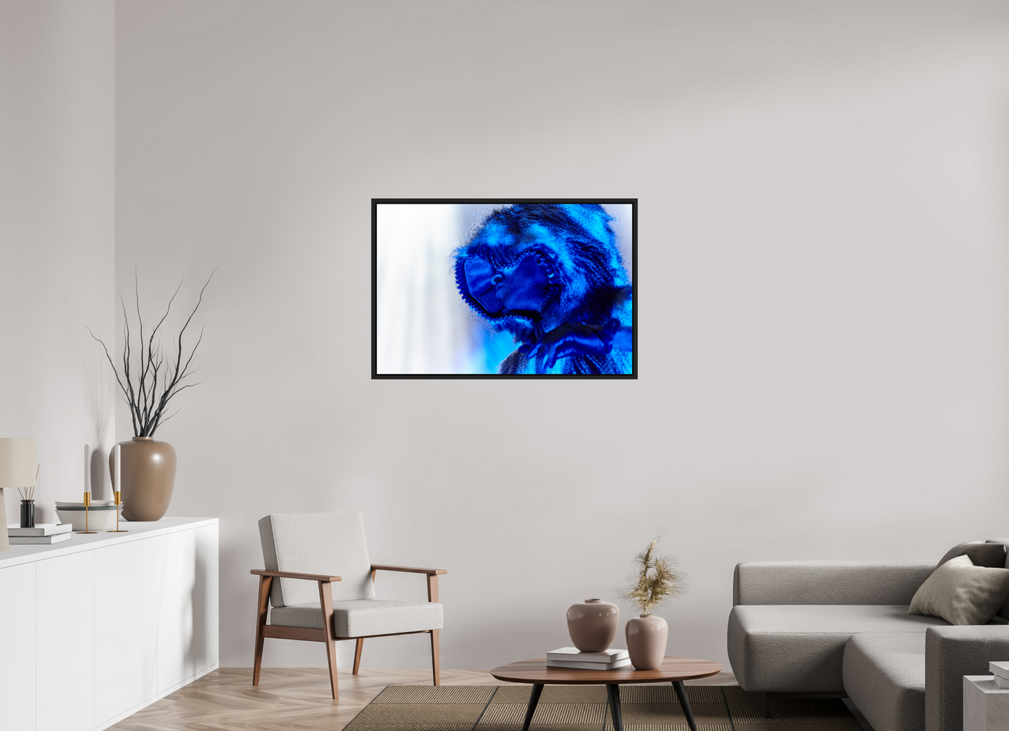 105 x 70 cm, Floater Frame | Black Matte Prodigy 01