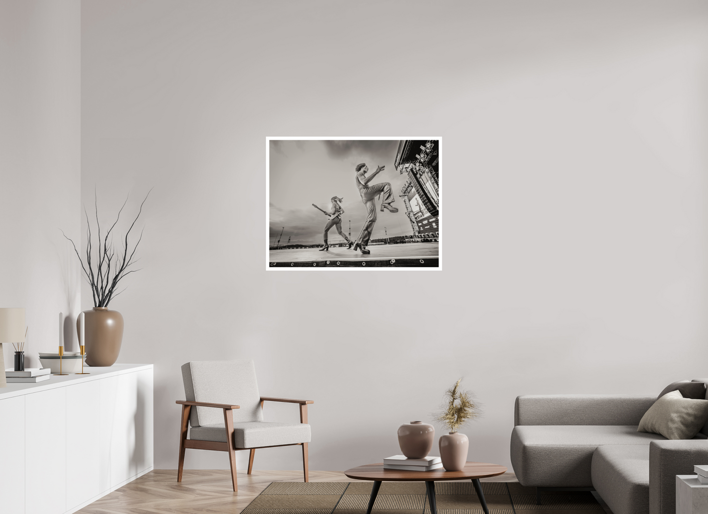 100 x 75 cm, Fine Art Print Måneskin Live 01