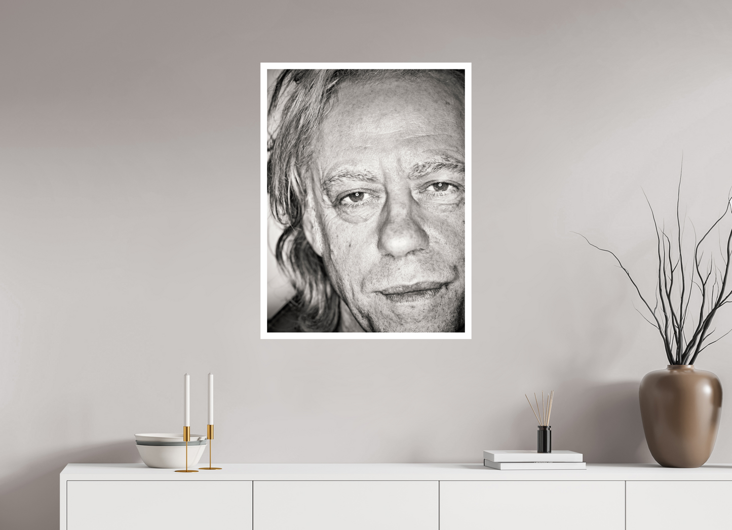 60 x 80 cm, Fine Art Print Bob Geldof 04