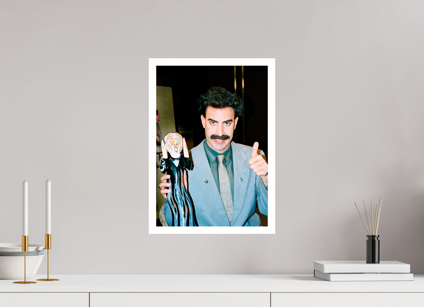 30 x 43,3 cm, Fine Art Print Sacha Baron Cohen 01