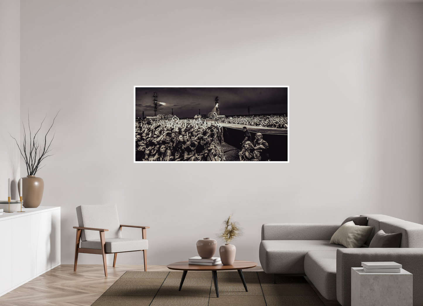 184,9 x 90 cm, Fine Art Print Dave Grohl - Foo Fighters Live 06