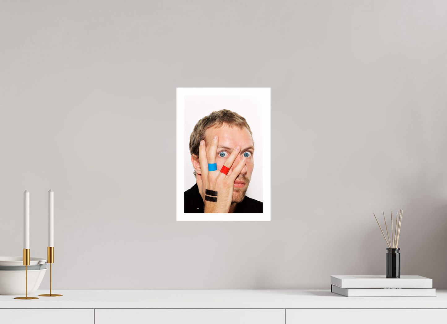 20 x 30 cm, Fine Art Print Chris Martin - Coldplay 06