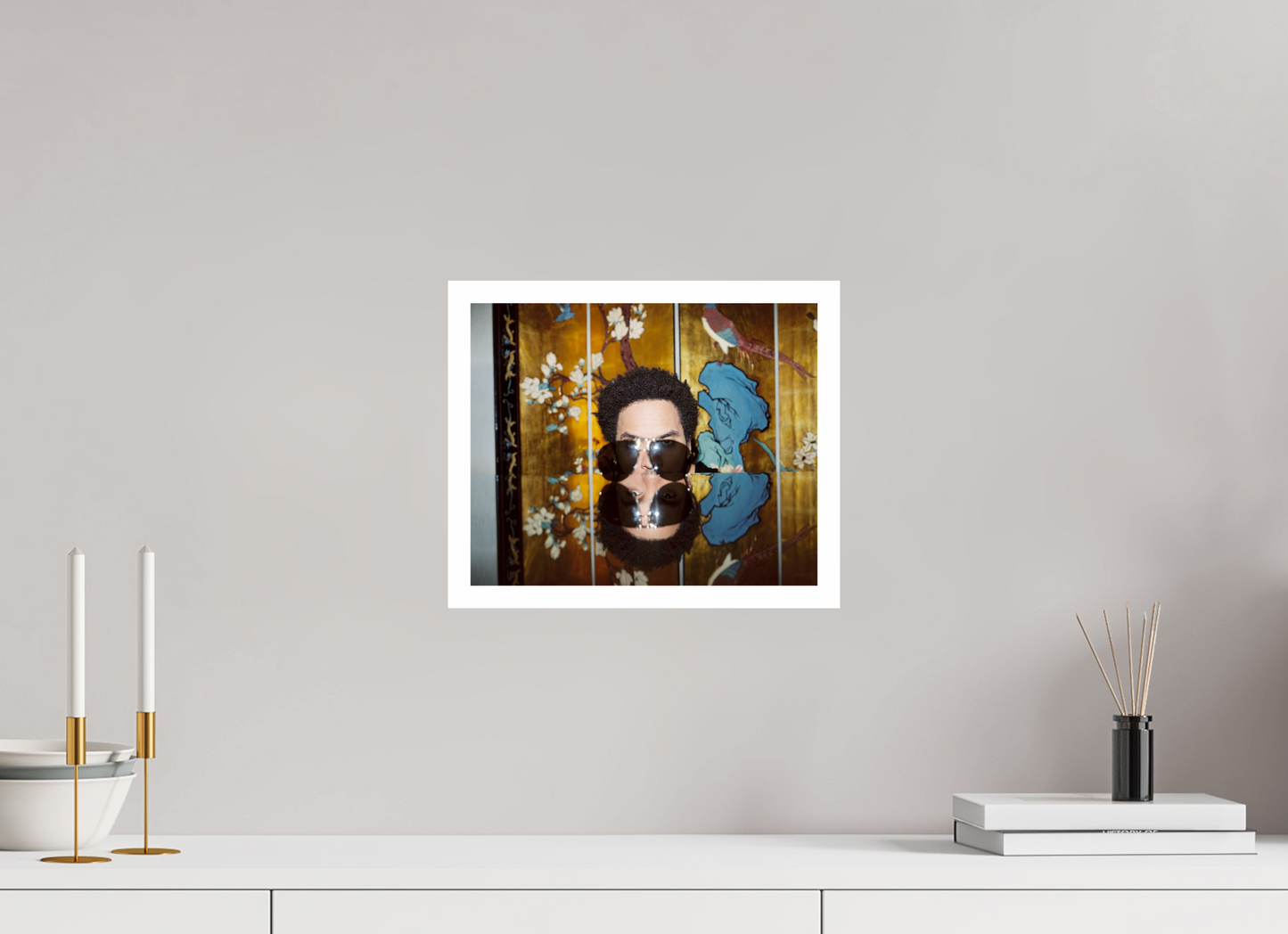 30,7 x 25 cm, Fine Art Print Lenny Kravitz 03