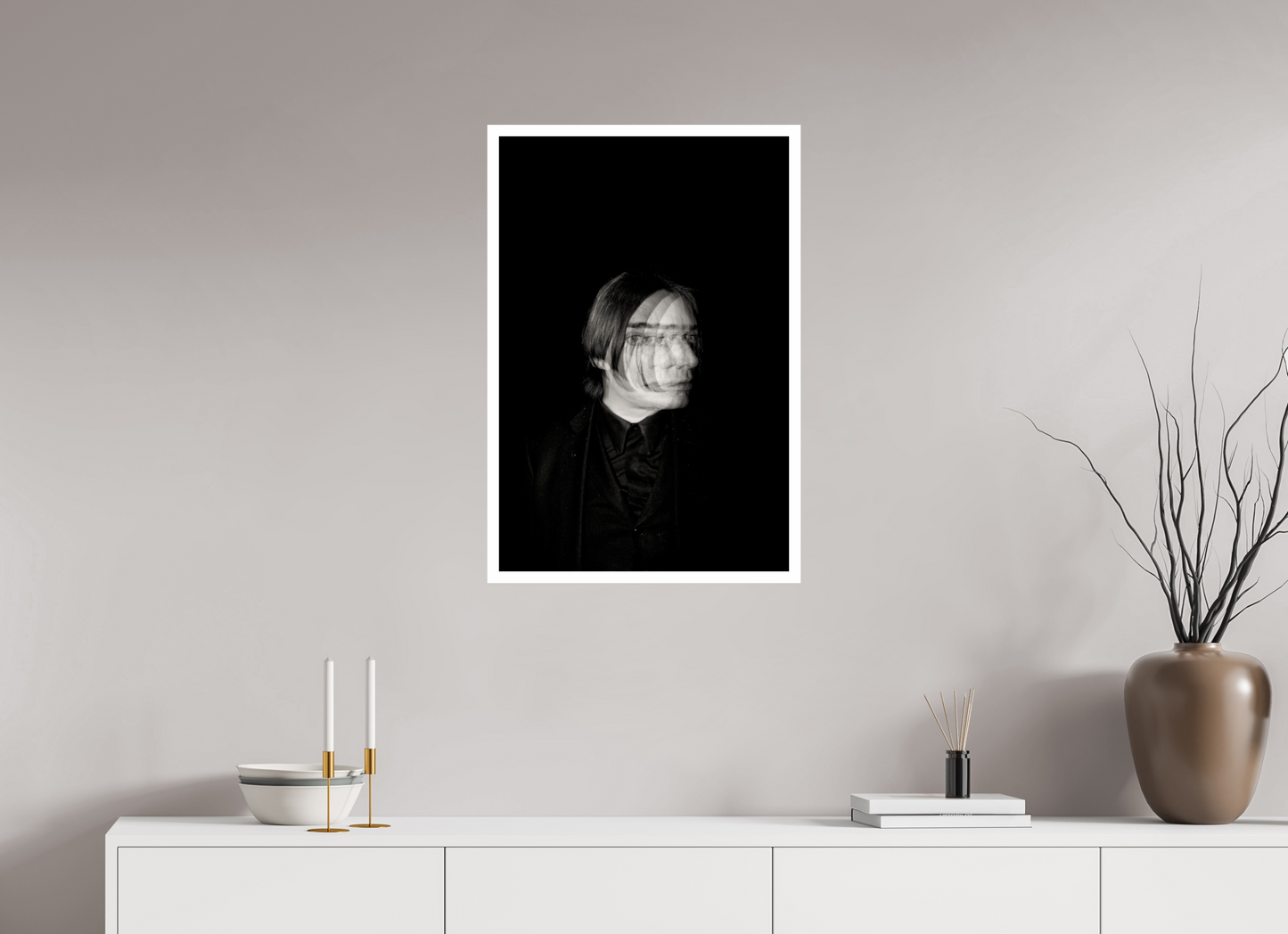 50 x 75 cm, Fine Art Print Blixa Bargeld 01