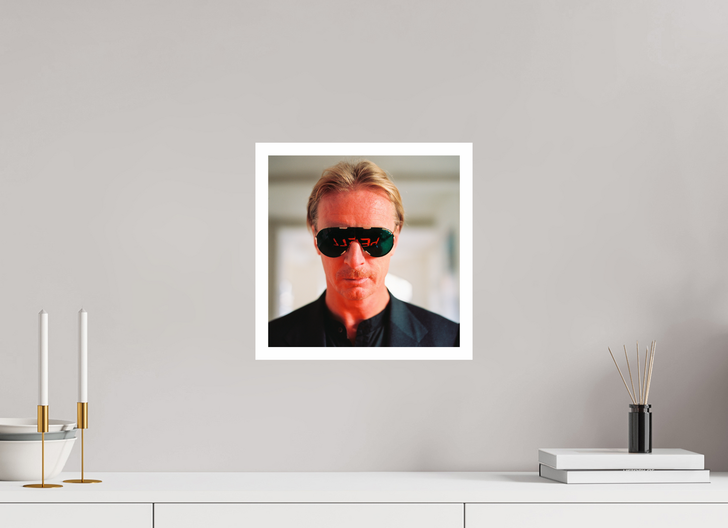 30 x 30 cm, Fine Art Print DJ Hell 01