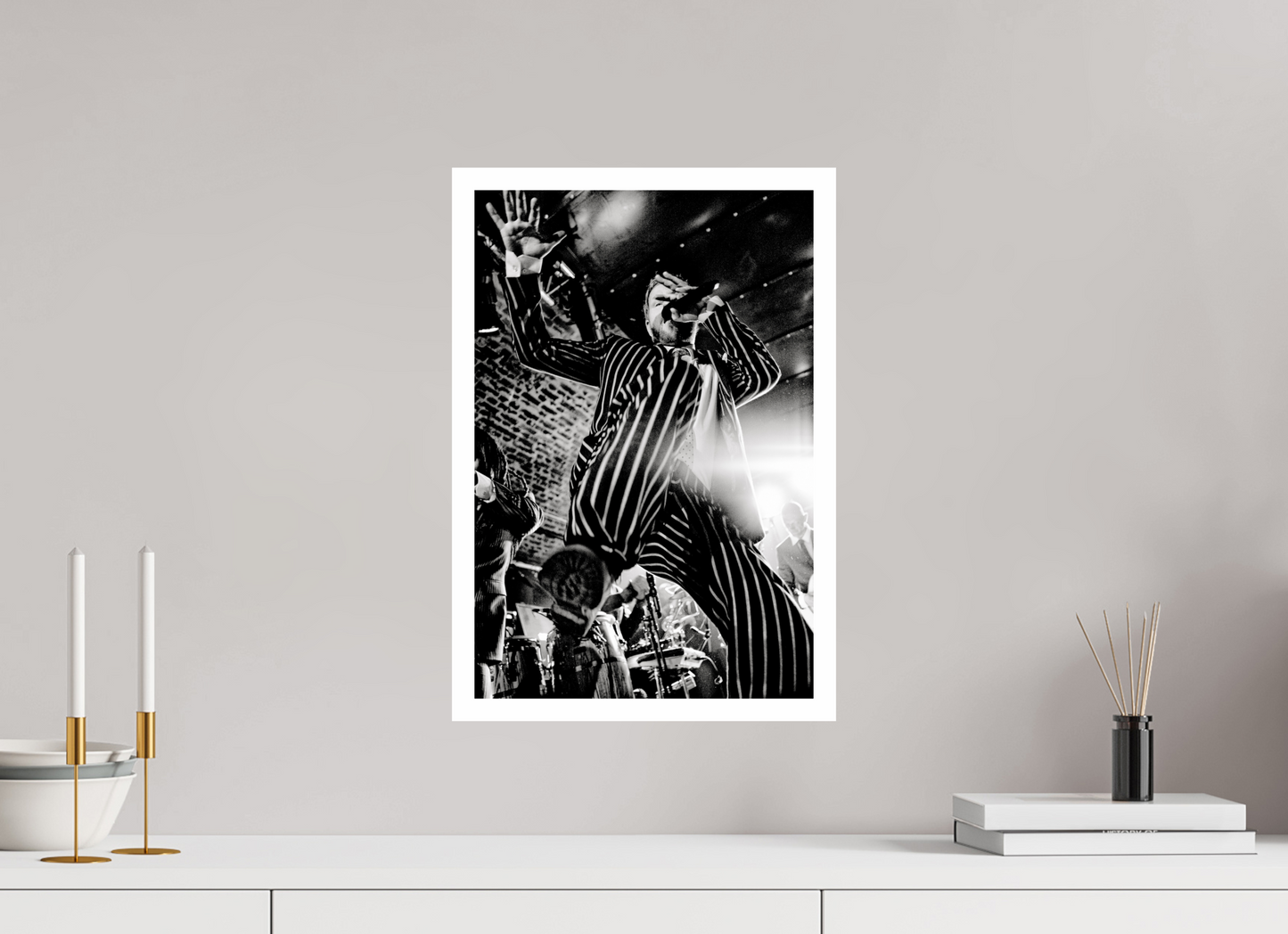 30 x 45 cm, Fine Art Print Peter Fox - Seeed Live 01