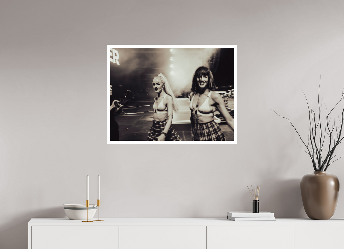 80 x 60 cm, Fine Art Print Scooter Live 01