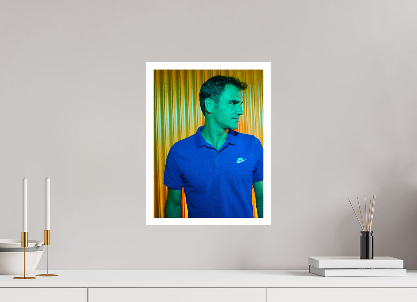 30 x 40,6 cm, Fine Art Print Roger Federer 02