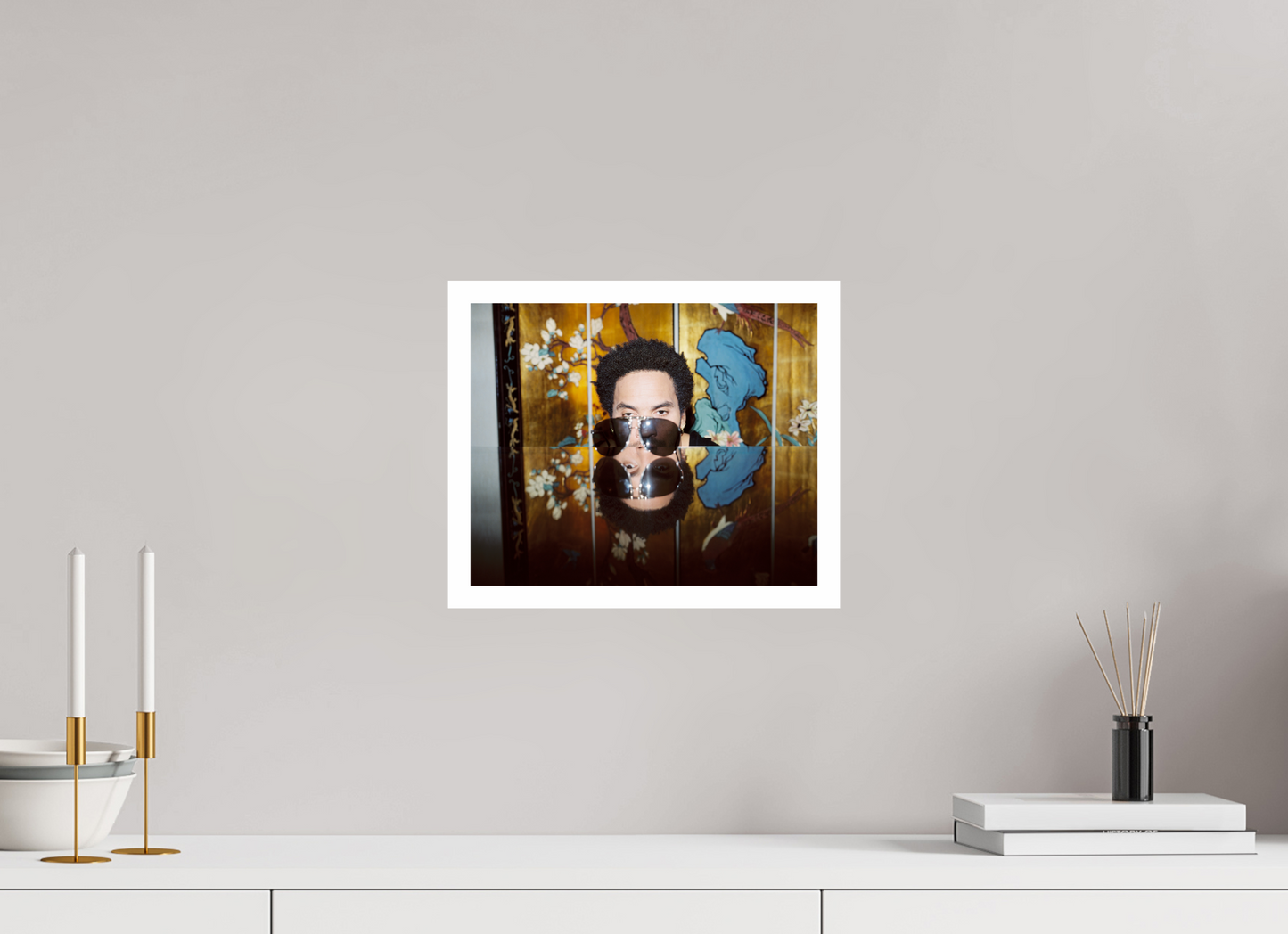 30,7 x 25 cm, Fine Art Print Lenny Kravitz 02