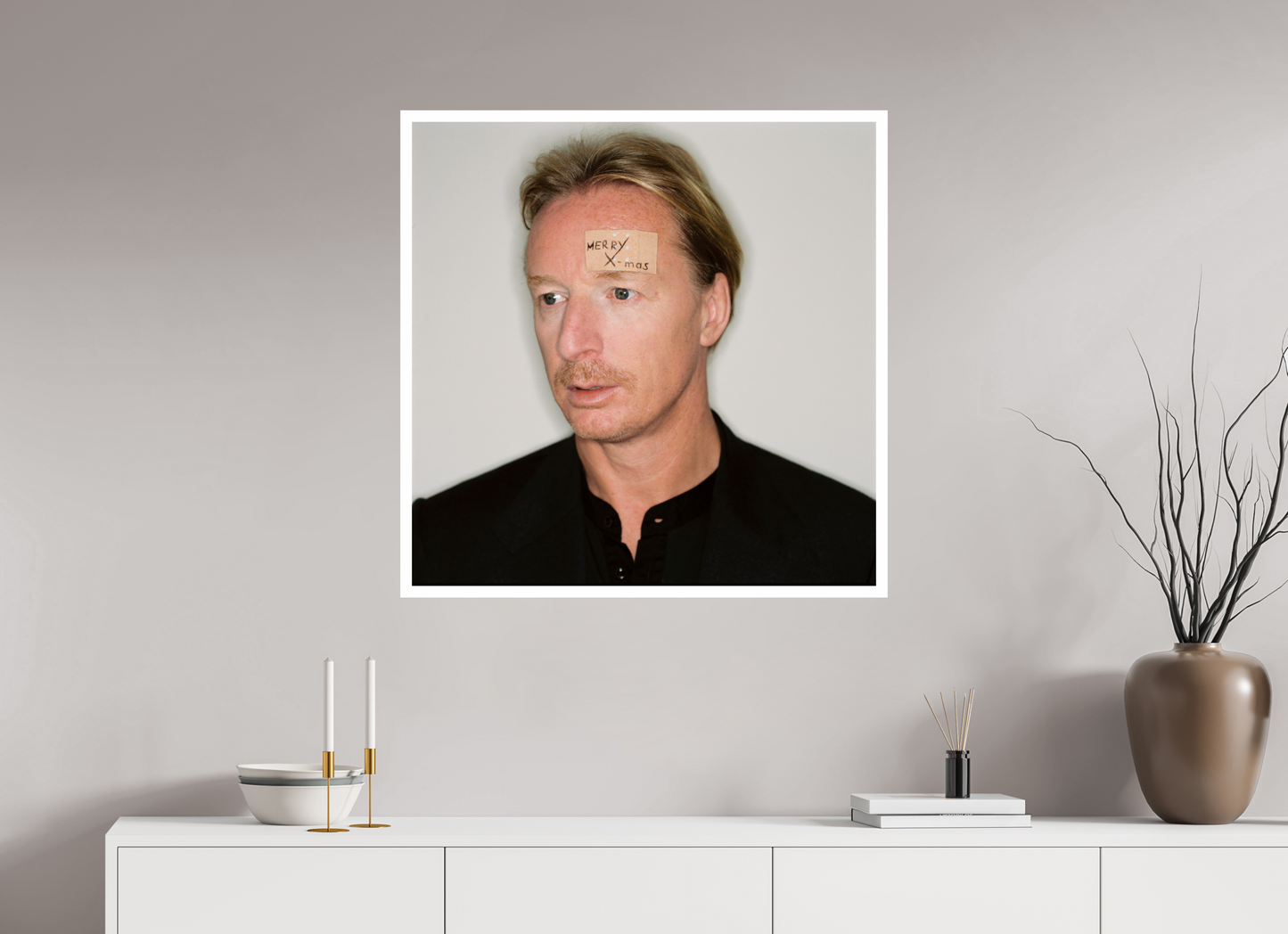 80 x 80 cm, Fine Art Print DJ Hell 02