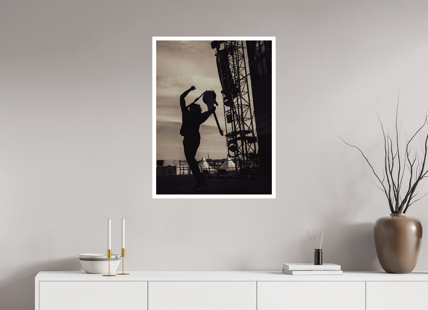 60 x 80 cm, Fine Art Print Fever 333 Live 01