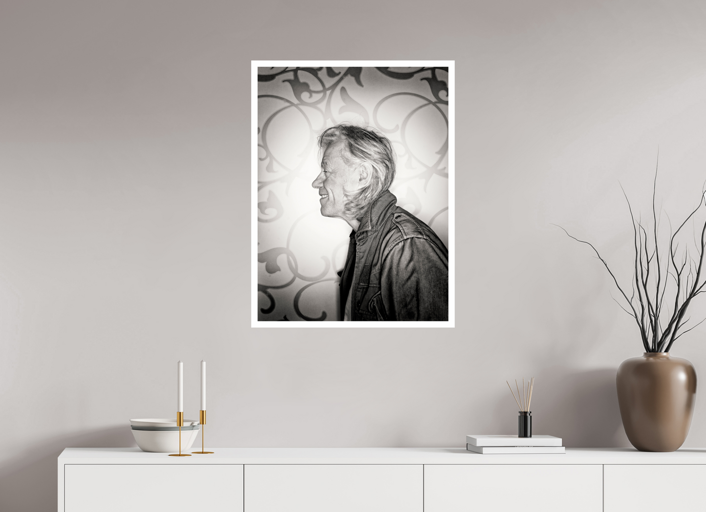 60 x 80 cm, Fine Art Print Bob Geldof 02