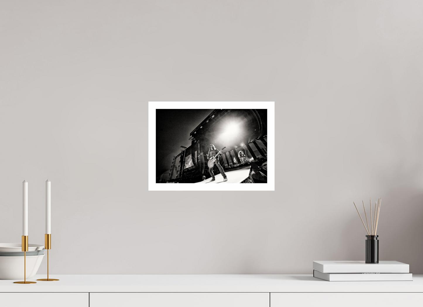 30 x 20 cm, Fine Art Print Dave Grohl - Foo Fighters Live 07