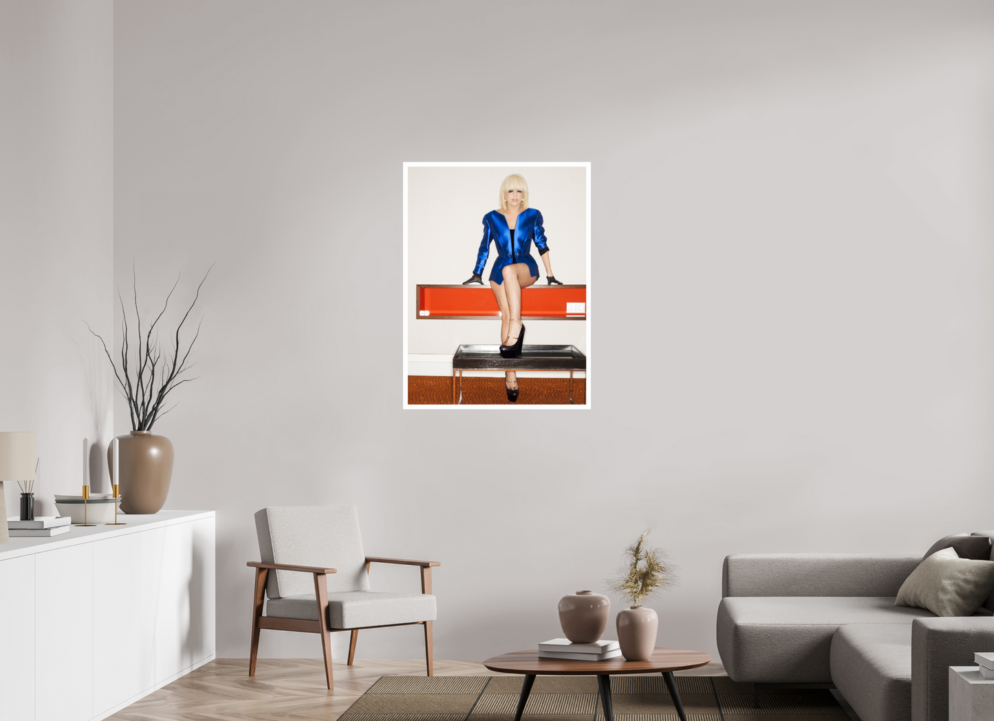 75 x 100 cm, Fine Art Print Lady Gaga 05
