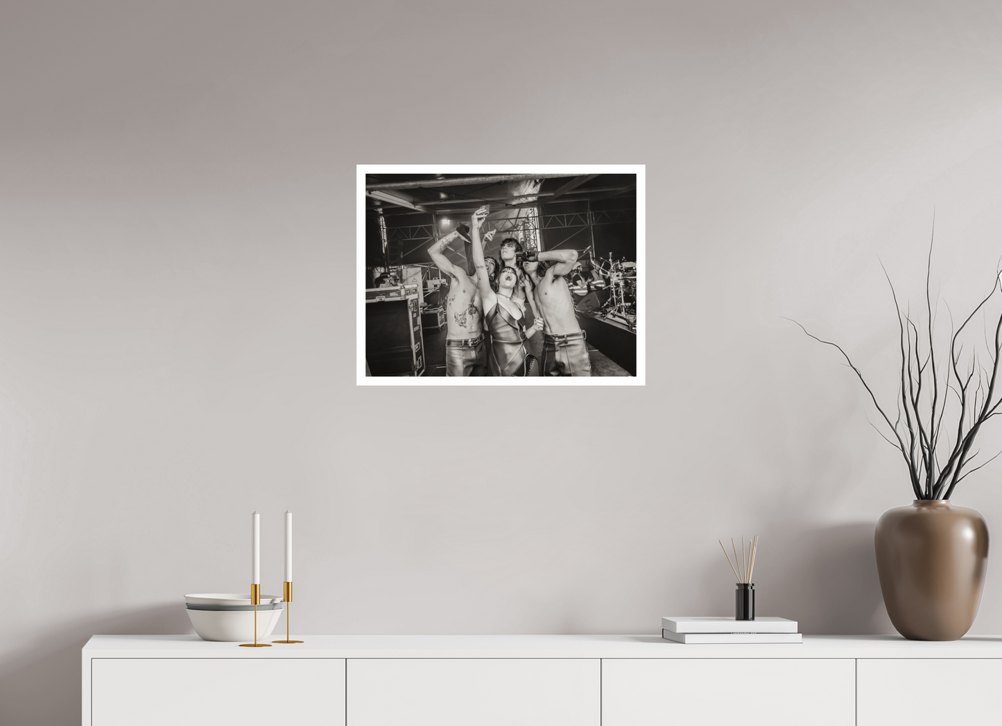 60 x 45 cm, Fine Art Print Måneskin 02