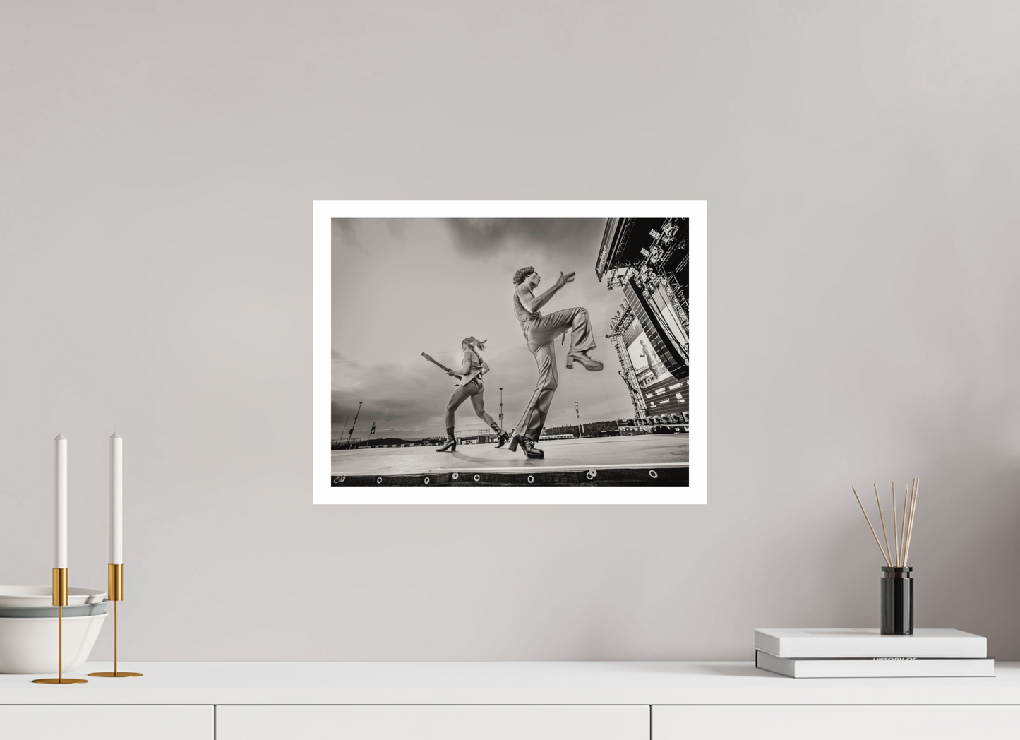 40 x 30 cm, Fine Art Print Måneskin Live 01