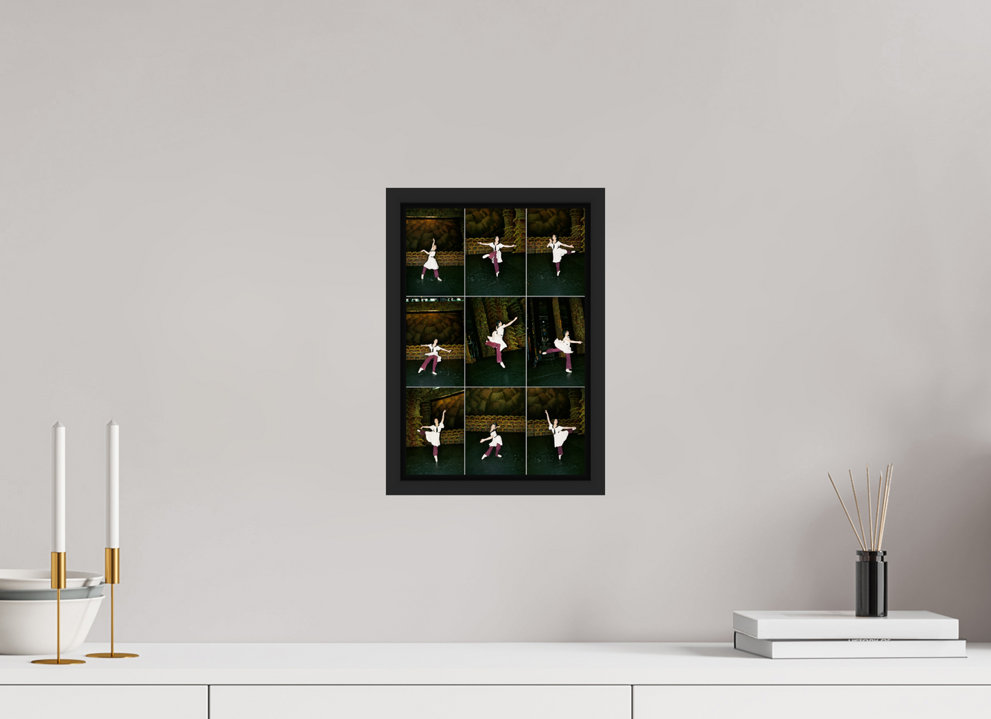 20 x 29,8 cm, Floater Frame | Black Matte Bolshoi Theatre - Prima Ballerina 02